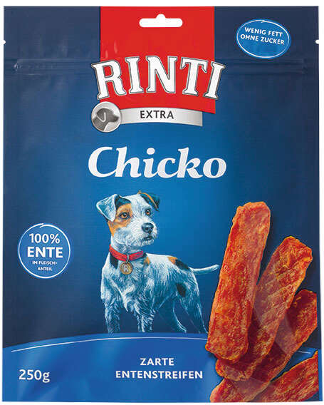 RINTI Hundeleckerlis Chicko Ente